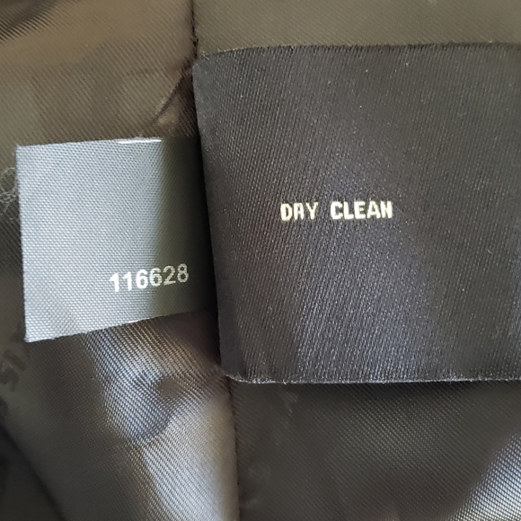 Miss Sixty M60 Womens Size 2X Black Wool Blend Button Front Belted Pea Coat - Picture 13 of 13